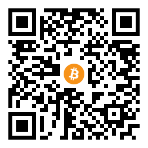 bitcoin:bc1qgjxk724ukg4llxpek34qp3d4q2c0a63pdrxq0e black Bitcoin QR code