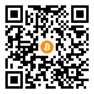 bitcoin:bc1qgraf0puzmw766yr5hgrvpd7mkf53uvy330x8mp black Bitcoin QR code