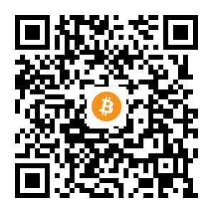 bitcoin:bc1qgyxekf6ayhpukrhz3mmnmr9zpdv0zece2x65pj black Bitcoin QR code