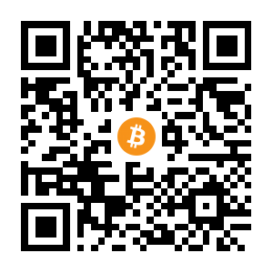 bitcoin:bc1qh89phc2z48w32nuqlv3g9fc38quc96q47s647c black Bitcoin QR code