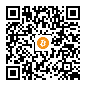bitcoin:bc1qhcwgfcmqyz75mygs27rfjynfel64x8eryuwykc black Bitcoin QR code