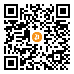 bitcoin:bc1qhe6phm9xumxm4l75cy37qssvc94es6k8vyyapp black Bitcoin QR code