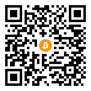 bitcoin:bc1qhf65kkaszsw38qun84sj60hhd65ne26t9439x3 black Bitcoin QR code