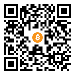 bitcoin:bc1qhfwa2kl4y4mx5vjm6mm3870vvg2x54dfsd2w262av8v7lj2n5zzqk0m7ga black Bitcoin QR code