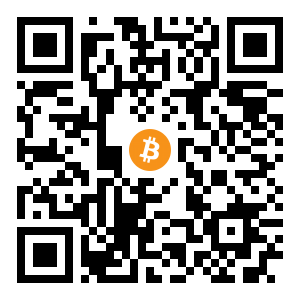 bitcoin:bc1qhfzugjfq3zsk36l36cqh6psy7tqrs7wajysyd0 black Bitcoin QR code