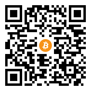 bitcoin:bc1qhjds9sqklejr0sg4lgu5au8gwn34gq83dt6n5z black Bitcoin QR code