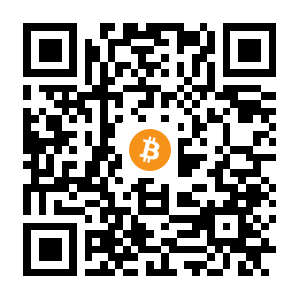 bitcoin:bc1qhnn93leq5gdr846ssrdd785u25rmy9whm6t78e black Bitcoin QR code