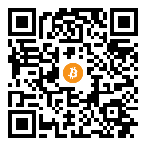 bitcoin:bc1qhr65x8jnas5cp92zf86gpcju8r0x5qeyhr0wxn black Bitcoin QR code