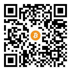 bitcoin:bc1qhrzyydlzgqlls3dujeythxs7pcvswav9qwmw8u black Bitcoin QR code