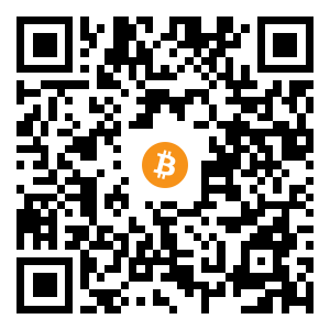 bitcoin:bc1qhvu00hgnsy9f69z49qz5llyvh4tysl6pr7vfnxwee4mmqmlvxmtqzkkndr black Bitcoin QR code
