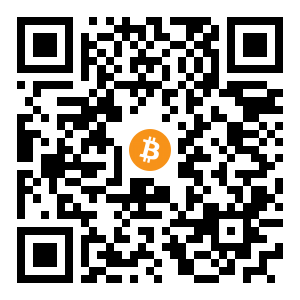 bitcoin:bc1qjvlt8jw28vdkwg0zxdx8cs5pl20elkqj4dqg5r black Bitcoin QR code
