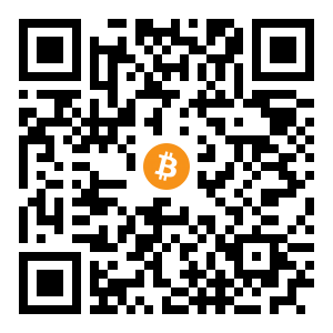 bitcoin:bc1qjvxlj2jr2lzjq5lmthm3e5vv5mf97vvs9uupym black Bitcoin QR code