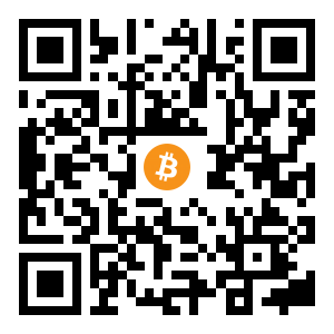 bitcoin:bc1qk20a4l539mrv9fwr2crqs0zdzfvgxzrq3chuds black Bitcoin QR code