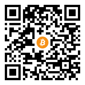 bitcoin:bc1qksyru59cgsjpw54sn9d86wevg39etydck3x7wg black Bitcoin QR code