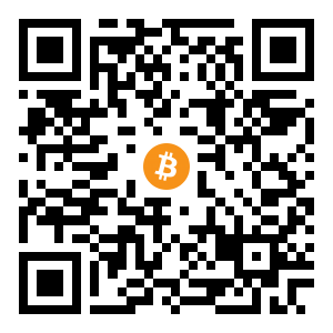 bitcoin:bc1qkvwatc7hleqenhacjnsljj0p6mfxkht62ejn6f black Bitcoin QR code