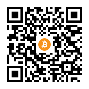 bitcoin:bc1qkxew0vz6r3cl4t2fj2wmczpve82vz5nnt2qs5w black Bitcoin QR code