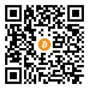 bitcoin:bc1qlaqgekxtq5kqfzwwya6yqazsptyg7zedhv3mha black Bitcoin QR code