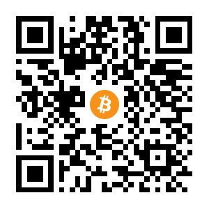 bitcoin:bc1qlgufr997tvcvdr47awdl36t37rlt2qpmuxgj3r black Bitcoin QR code