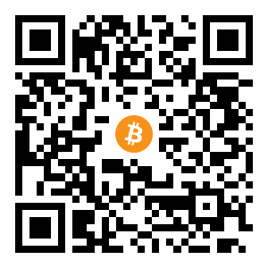 bitcoin:bc1qlhhmvj7pkpykwy75g9s09gh4e2p9gpn085eg8a black Bitcoin QR code