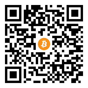 bitcoin:bc1qlsazsek052k0rd4gyept7jda9aqzhl2fh2c36e black Bitcoin QR code