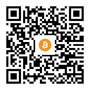 bitcoin:bc1qlyhddwdyd3hj7czgljg4n3ycqk7hvdvelft6929eqy3x3rd5eh6qrrdugm black Bitcoin QR code