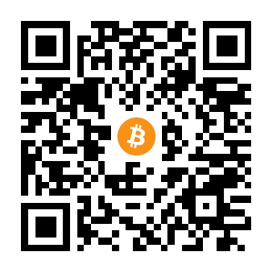 bitcoin:bc1qlyyd044sxnt7zs67fd973wegzdjw5huzm6d8r9 black Bitcoin QR code