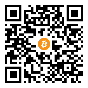 bitcoin:bc1qm4ztnyukf9al97ej07l93z87jdregty3d4vjw7 black Bitcoin QR code