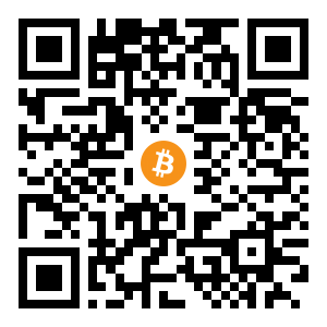 bitcoin:bc1qm60l6jtmlsshm9xvqjy6508knw7rn56r554cqe black Bitcoin QR code