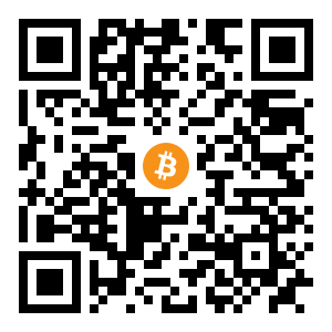 bitcoin:bc1qm98lef5dvsy0jamyvpzh22l5p7gat90fv96v50 black Bitcoin QR code