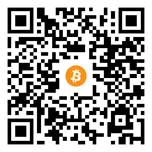 bitcoin:bc1qmcaz23z6uywsxr3exn0uwfpaqrzd7p82nx28dcueful0sshe574splgfaa black Bitcoin QR code