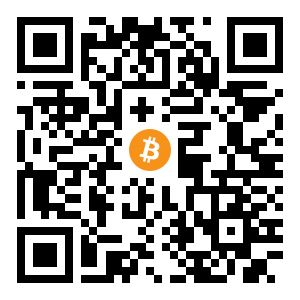 bitcoin:bc1qmegef5u8y382yrqswapz0wn94st7d4mj00k8sc black Bitcoin QR code