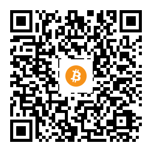 bitcoin:bc1qmexllcfrpvqklu20zsv0q8295uxgxt83h7j0pdeew4pg7e4cl6tqahpaaz black Bitcoin QR code