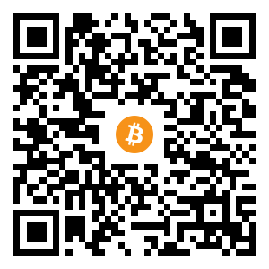 bitcoin:bc1qmexth38jnt232pqxhxef5jq48efm8cn9znpz8dj856rn3450lfksk5vx7z black Bitcoin QR code