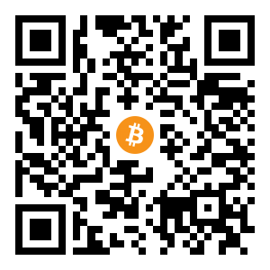 bitcoin:bc1qmg2n85s75793wmedzw5ggcdmmcmm56tst3deqp black Bitcoin QR code
