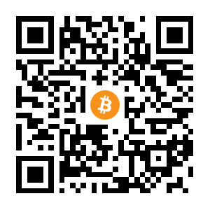 bitcoin:bc1qmgj3w0aw5455y9s4zfhts2kxm4qstwyjx5f907 black Bitcoin QR code