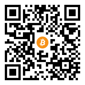 bitcoin:bc1qmmjenz9mmqtvk5t4myzz3sgs974ryx0znqtta3 black Bitcoin QR code