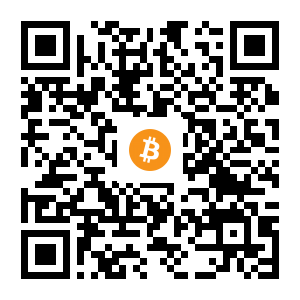 bitcoin:bc1qmp72vkq0qd83ufaxvn63upujxgc8zpxpa9t36sglen4qhk078zmskpuxkz black Bitcoin QR code