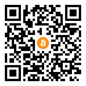 bitcoin:bc1qmynhwsf3jtud0rga2aez8yeru2xxunz5rj4aqj black Bitcoin QR code