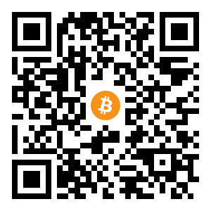 bitcoin:bc1qn6vtqv5kc3lkwvk8px5p2ju94u8txlr3hxfrwa black Bitcoin QR code