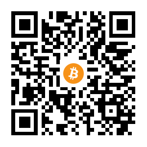 bitcoin:bc1qnds2j6lj00yaglmjf67lpccurxlwvj4je5mx5y black Bitcoin QR code