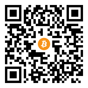 bitcoin:bc1qnfscmyh4dfpeddpsamaxd92n8dfvtvsp44q37m8nn40mtvzzv3gsd3lh0w black Bitcoin QR code