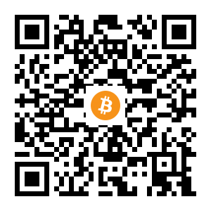 bitcoin:bc1qnhgy8kdmdc7d6vfetwweyufeedxf7fuhpnpawe black Bitcoin QR code