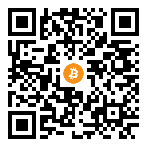 bitcoin:bc1qnhug60pg393ju7swwssnrecq5ycea0zksx0mvm black Bitcoin QR code