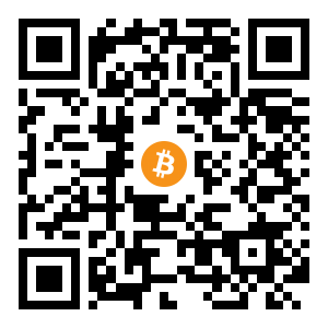 bitcoin:bc1qnrza6mxynq83mz2hnfnlg3rs8lwmemw0att0pc black Bitcoin QR code