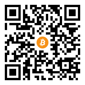 bitcoin:bc1qnz5g33hc7exm8wmjxr8498qpz3v8dmkecl4mueckgmuumeefgquqj4vmnw black Bitcoin QR code