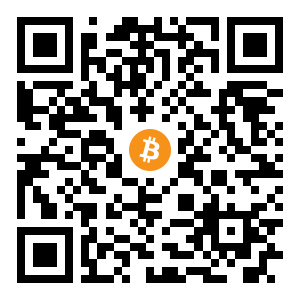 bitcoin:bc1qp0xxc8m378x7t6xda7tsa7npuqwqazft2rqgje black Bitcoin QR code