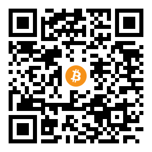 bitcoin:bc1qp3ee4xz4qs6l36327nqg7mznkg4dgnc36rw5fg black Bitcoin QR code