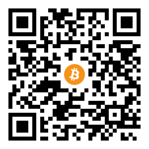 bitcoin:bc1qp3ywqenw9jaje8330dqrne5zezm5qgwyv938tc black Bitcoin QR code