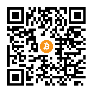 bitcoin:bc1qp57vfafkqjythtsxaka849hvtr7spp28xjuv8h black Bitcoin QR code
