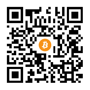 bitcoin:bc1qp8njw7vkpalduj4d2mrsh3v387pfmk8rcr3hj0 black Bitcoin QR code